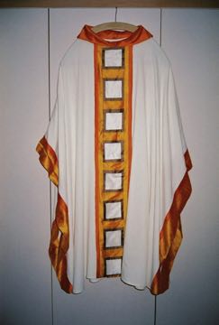 Easter Chasuble
with Yellow & Orange
OL of the Most Holy Rosary
Albuquerque, NM